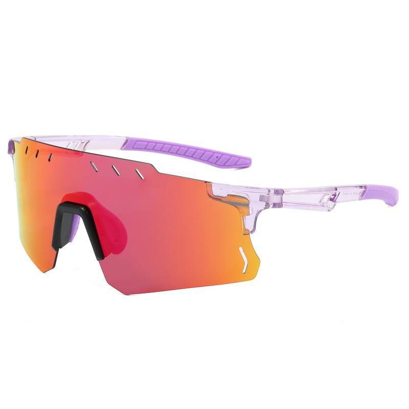 2025 neue Outdoor-Sportsonnenbrille farbwechselnde Radsportsonnenbrille polarisiert ultraleicht winddicht Brille Tide