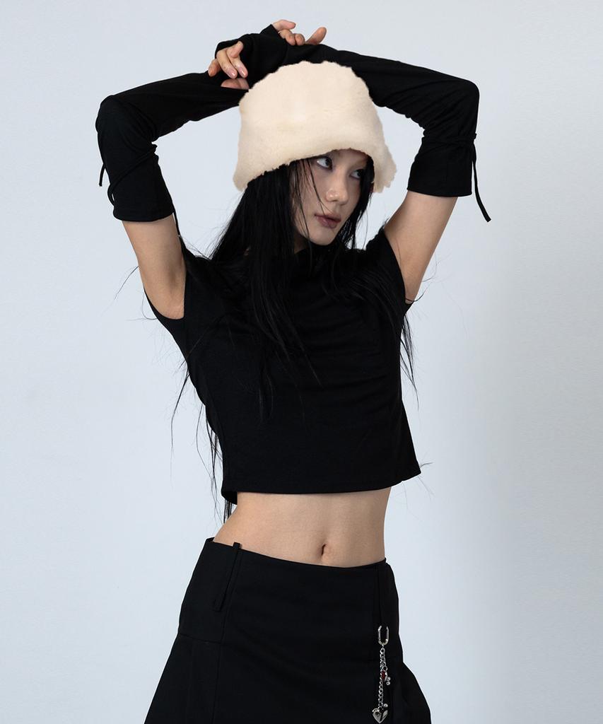 Assei Fluffy Bucket Hat (Ivory)