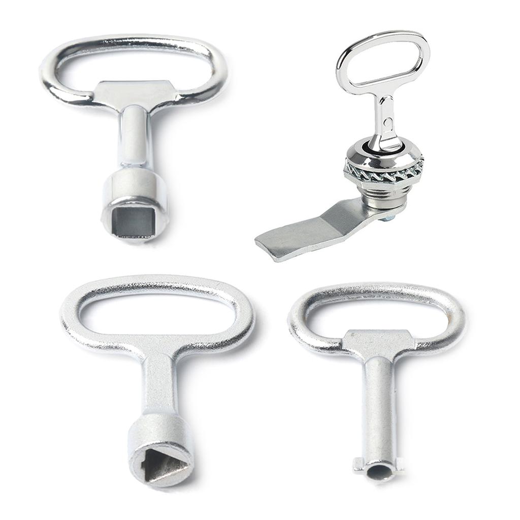 Clé Croisée Multifonction à 4 Voies,Clé Carrée Universelle, Clé