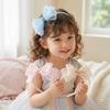 Solid Color Sparkling Bow Hairband Rhinestones Kids Hair Accessories  Children Accessories