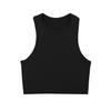 Women's Quick-Dry Elastic Running & Yoga Vest - Sweat-Wicking Cover-Up Top Without Chest Pad