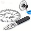 1PC Bicycle Tool Disc Brake Rotor Alignment Truing Tools Flattening Correction Wrench Stainless Steel Bike Repair Tool