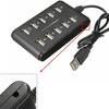 Exceptional 10 Port High Speed Extension Cable Usb 2.0 Double Row Hub Adapter For Laptop Pc