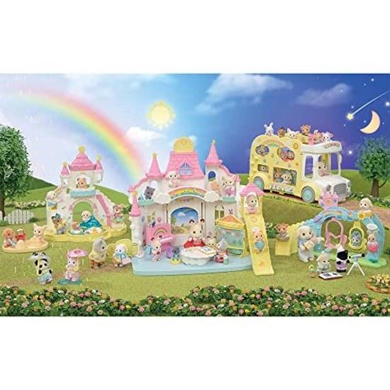 EPOCH Sylvanian Families Set Bebè Amico dell'Asilo - Gioco d'Acqua S-75 Certificato Marchio ST Giocattolo per 3+ Anni Casa delle Bambole