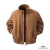 Men's Solid Color Stand Collar Waterproof Windbreaker Jacket American Style Outdoor Sports Climbing Streetwear Coat