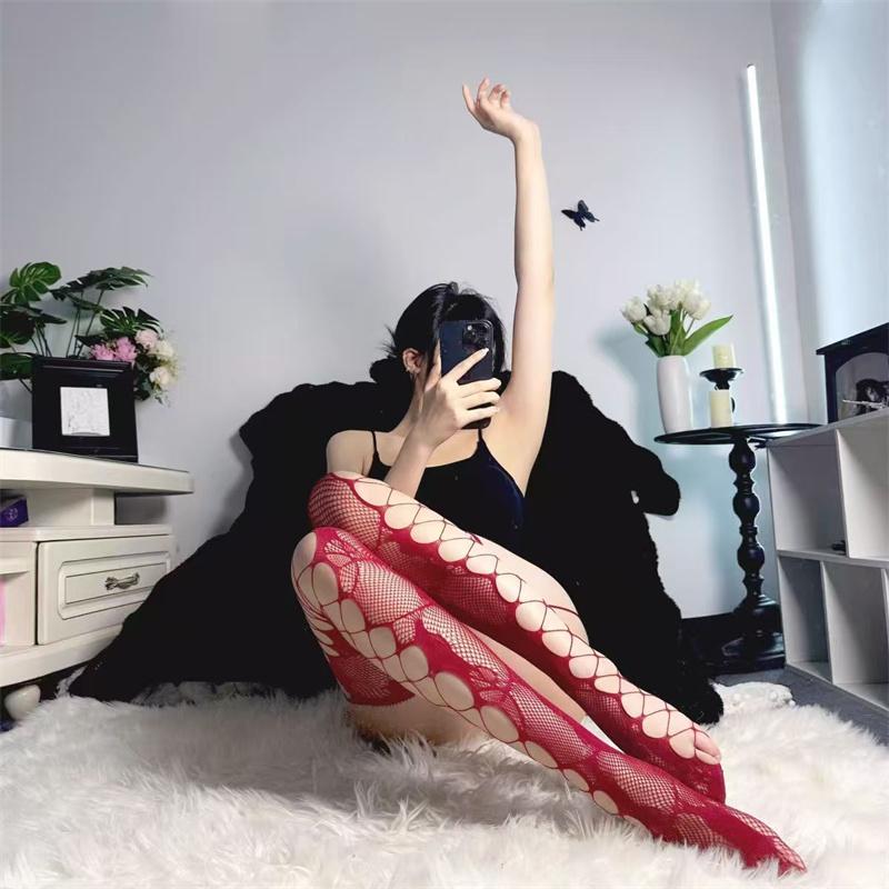 Fashion Sexy Women Pantyhose Tights Sexy Mesh Fishnet Pantyhose Nylon Irregularity Leggings Stocking Female Conjoined Socks