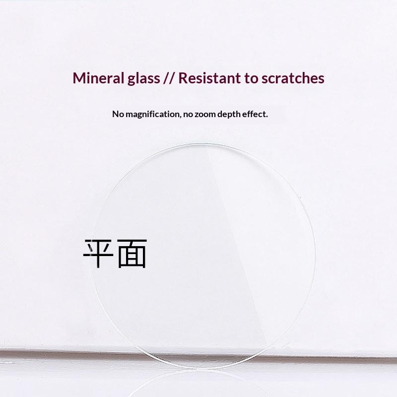 2Pcs Mineral Watch Dial Glass With Flat Types 24 To 38Mm Sizes For Watch Glass Replacement Part For Watchmakers Repair