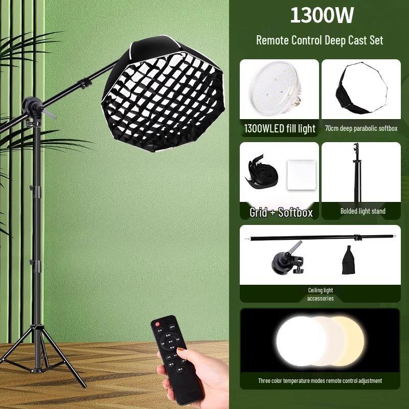 5070 Softbox Lighting Kit for Photography & Video Broadcasting: Indoor Portrait & Clothing Shooting