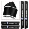 rsq1 New Car Door Sill Plate Sticker Anti-scratch Strip Trunk Protection Decals For VW Beetle Polo Touran Golf Passat Bora Jetta