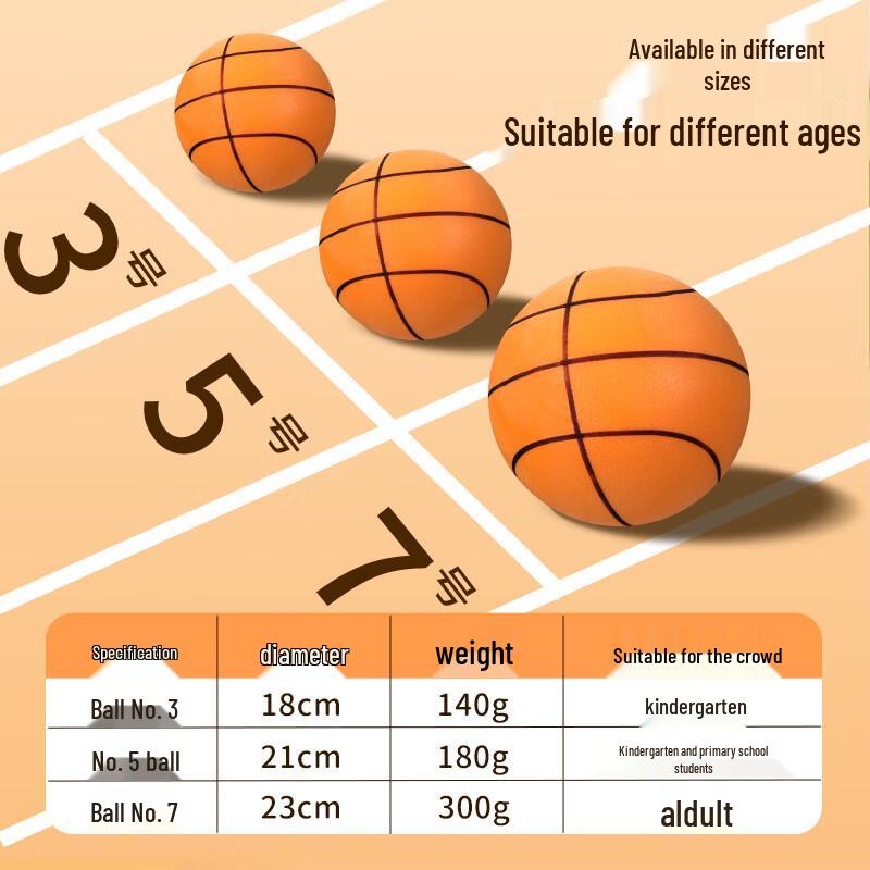 Xu Lin Silent Indoor Training Basketball