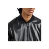 Armani Exchange Fitted Long Sleeve Baseball Collar Motorcycle Style Zip Jacket Men Jackets Black XM001241-AF14863-UC001