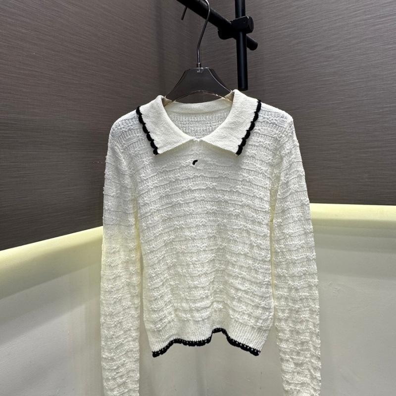 Xiangjia Autumn New Lapel Knit Slim Top for Women