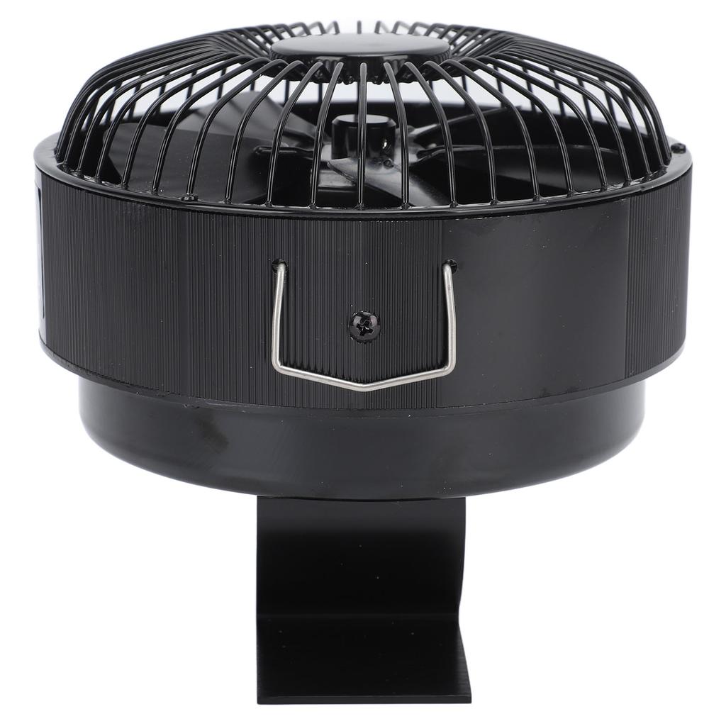 Round Fireplace Fan Heat Powered Stove Fan Aluminum Alloy Wood Burner Kerosene Stove Fan for