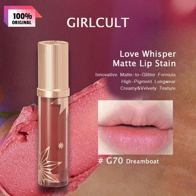 GIRLCULT Love Whisper Matt Läppfärg 3,8g/0,13oz
