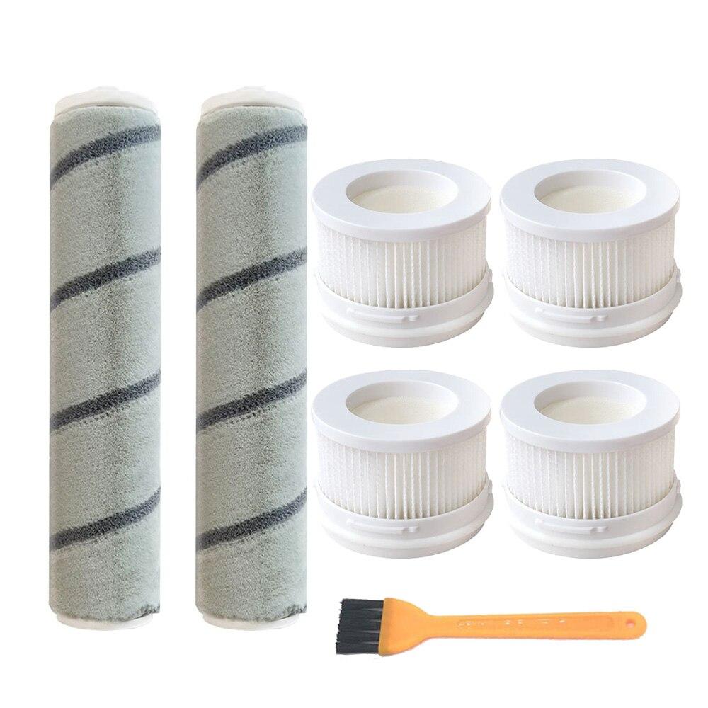 Main Brush Rolling Brush for Xiaomi Mijia 1C / K10 MJWXCQ04ZM Handheld Wireless Vacuum Cleaner Roller Brushes HEPA Filters