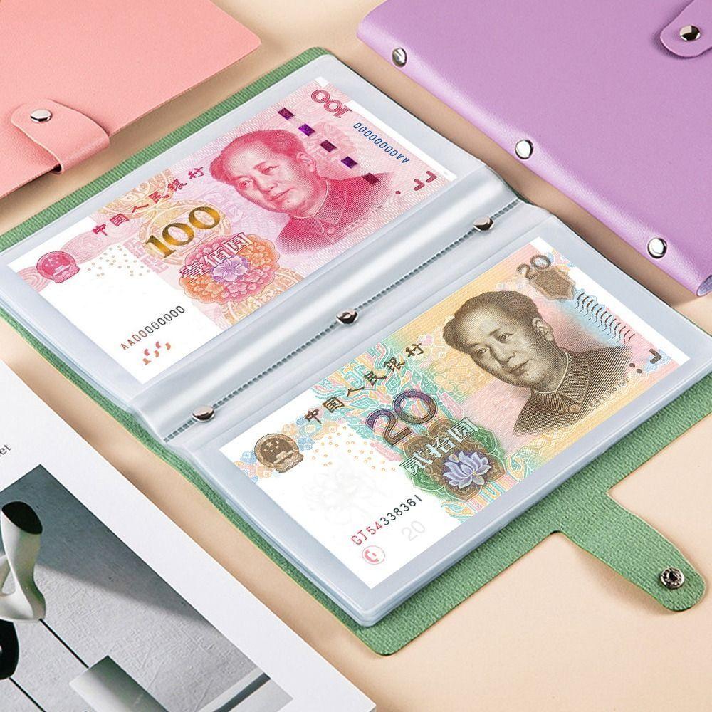 PU Cash Deposit Book 20Sheets Budget Binder Funny Storage Book  Children