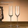 ZISIZ Luxury Stemmed Champagne Flutes (Pair)