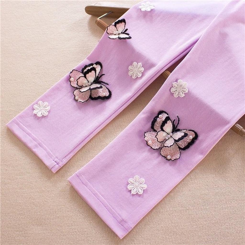 Girls' Lightweight Versatile Stylish Long Pants For Layering & Outer Wear