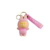 Oversized Flocking Keychain Pendant Doll Key Chain Ring Bag