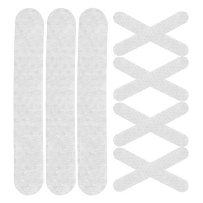 100 Pièces Autocollants Antidérapants pour Cintre Grips pour Cintres Bandes en Silicone pour Vêtements Tapis Penderie Gel de Silice pour Bandes Auto-Adhésives