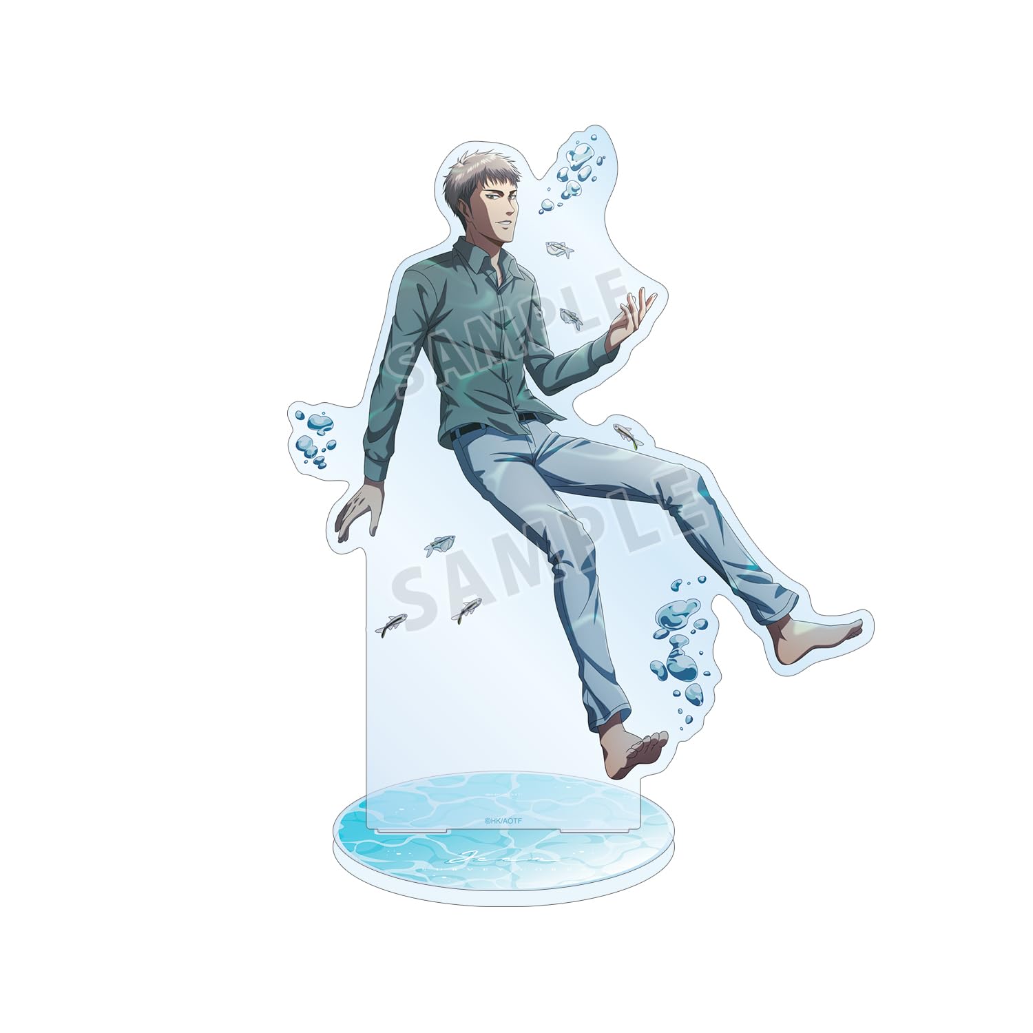 

Атака титанов Оригинальная иллюстрация Джин Подводный плавающий вер. Очень большая акриловая подставка