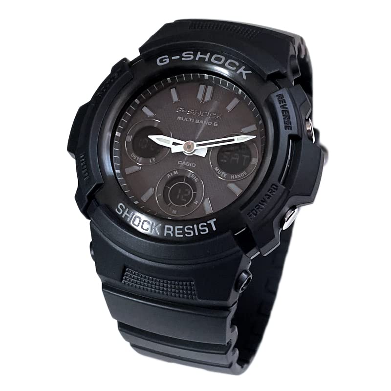 CASIO G-SHOCK Multi-Band 5 Solar Radio-Controlled Watch AWG-M100B-1A Men's Analog-Digital
