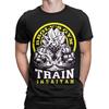 Brolys Fitnessstudio Trainiere Insaiyan Anime Bedrucktes T-Shirt Herren und Damen T-Shirt Herren Oberteil Sport T-Shirt Herren T-Shirt Sommer T-Shirt
