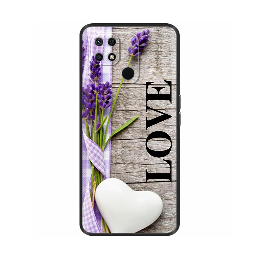 Cover For Xiaomi Redmi 10C Case For Redmi 10C Capas Phone Case Soft Black Silicone Bumper Back Case For Redmi 10C Fundas 6.71"