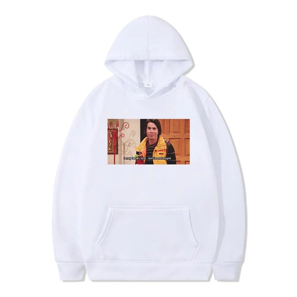 Neuheit I May Be An Idiot But Im Not Stupid Hoodie für Unisex Damen Pullover Icarly Meme Graphics Bedrucktes Kapuzenpullover Kleidung