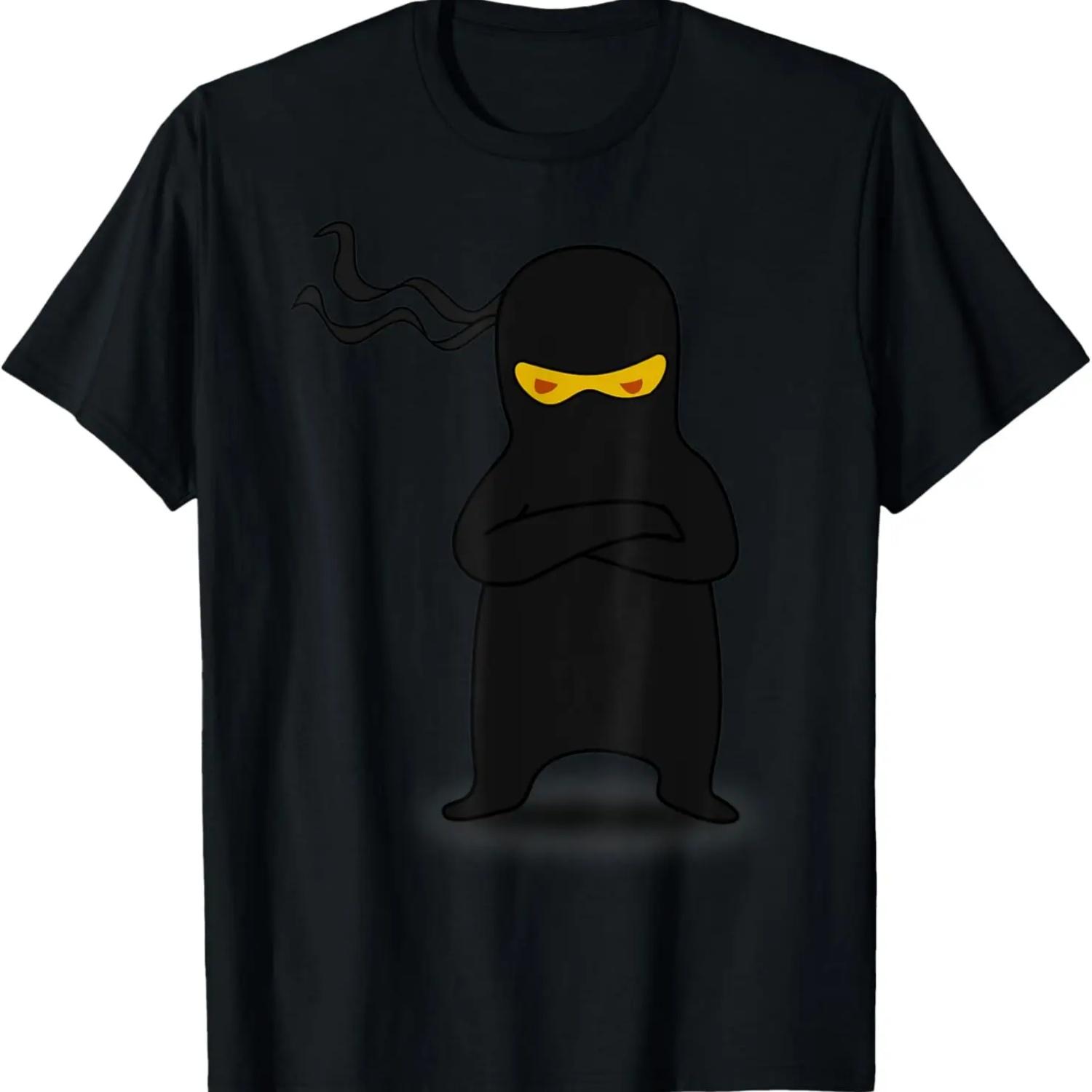 Stealthy Ninja Shinobi T-Shirt S чёрный