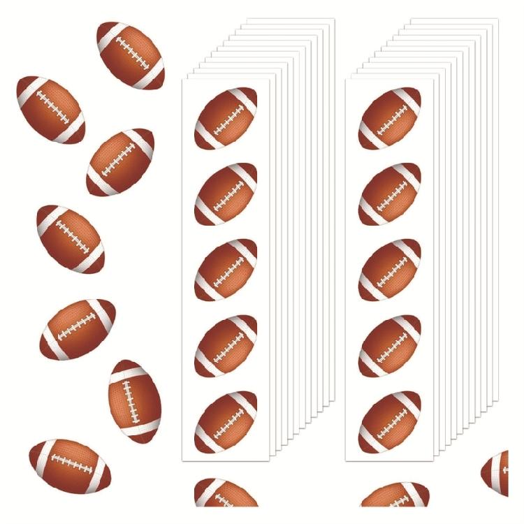 

Assorted 120pcs Football Sport Sticker Decorative Labels Great For Equipment Personalization And Event 1