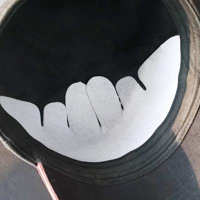5 Pezzi Fodera Assorbisudore per Cappello Lavabile Protezione Sudore Fodera Inserti per Cappellino da Baseball Sagomatore Flessibile in Feltro per Tesa di Cappello per Cappellini Sportivi