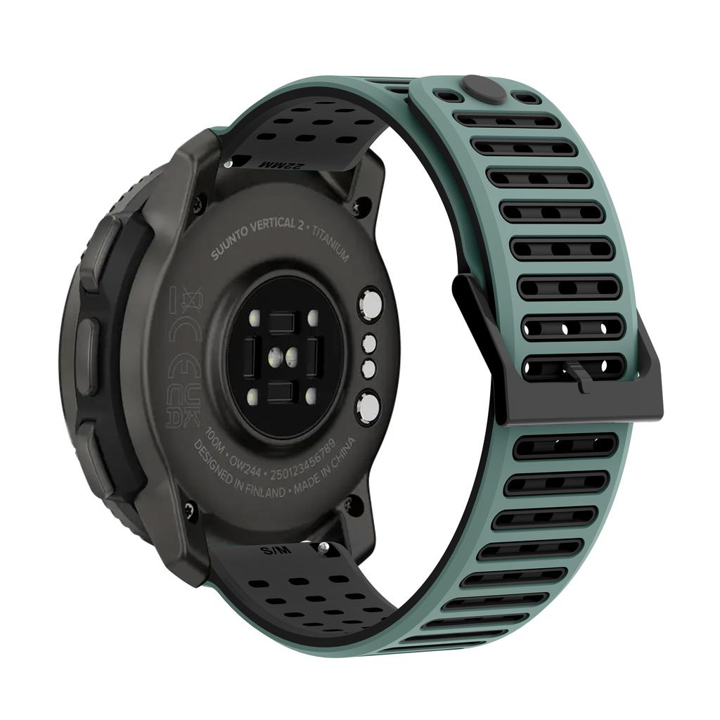 22mm Silikon-Armband für Suunto 5 9 Peak Pro/RACE S/Run/Ocean 1:1 Offizielles Uhrenarmband Für Suunto Vertical 2 Armband