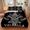 Victory Valhalla Print 3Pcs Bedding Setduvet Cover With 2 Bedropillowcase Home Birthday Gift