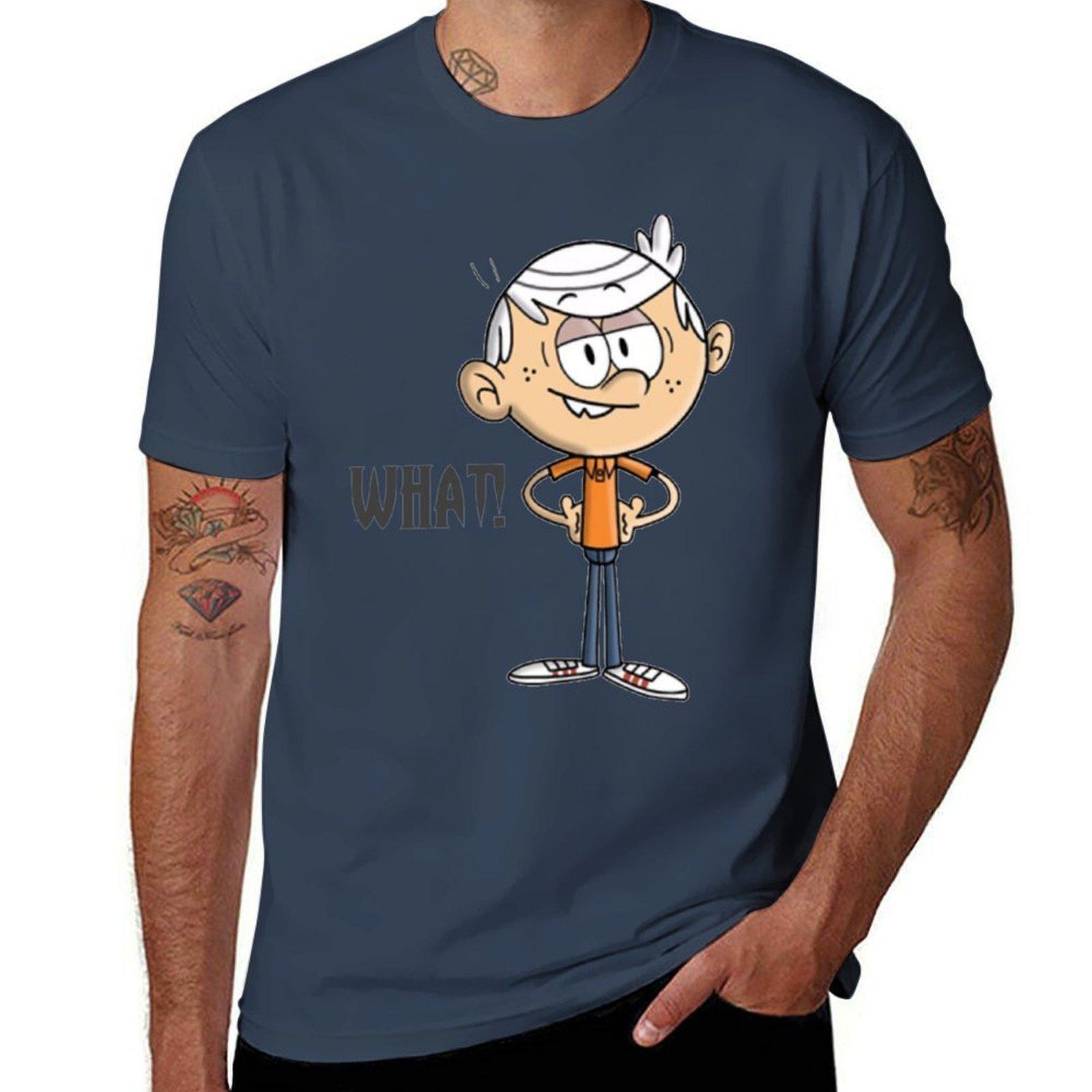 Lincoln Im Out Of The Loud Tshirt Big Size Short Sleeve Casual Top S