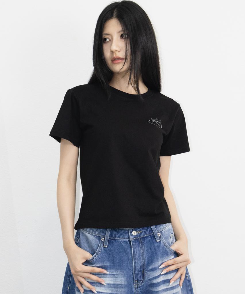 Bonegseu Brx Silicone Logo T-Shirt (Black)