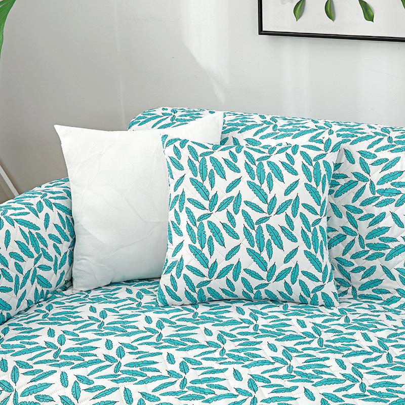 Anti Slip Ultrasonic Integrated Full Cover Pet Sofa Mat Printed Integrated Sofa Cover