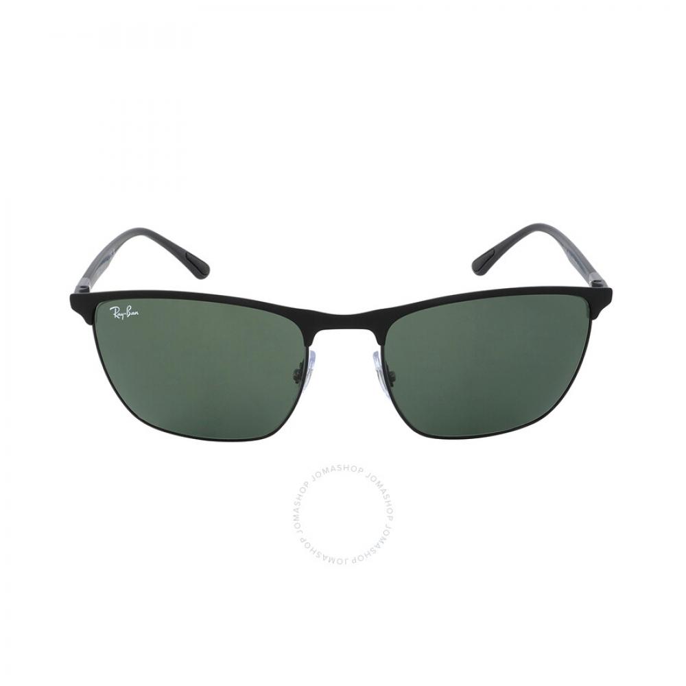 

Зеленые квадратные солнцезащитные очки унисекс Ray Ban RB3686 186 31 57