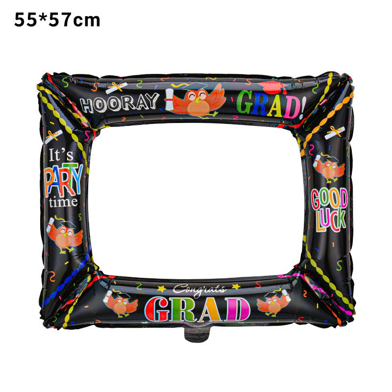 DIY Aluminum Film Balloon Photo Frame for Birthdays, Festivals, and Graduations