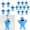 Adorable Sesame Street Cookie Monster Soft Plush Ornament Dolls For Kids Gifts