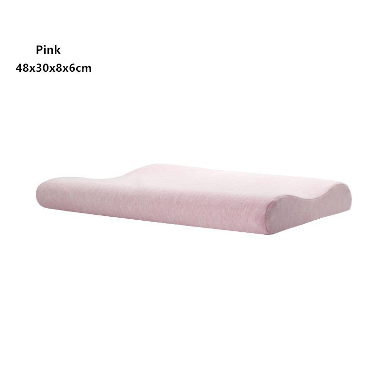 Memory Foam Low Soft Pillow Neck Spine Protection Thin Pillow for Children Teenager Adult Pregnant Health Care Pillow