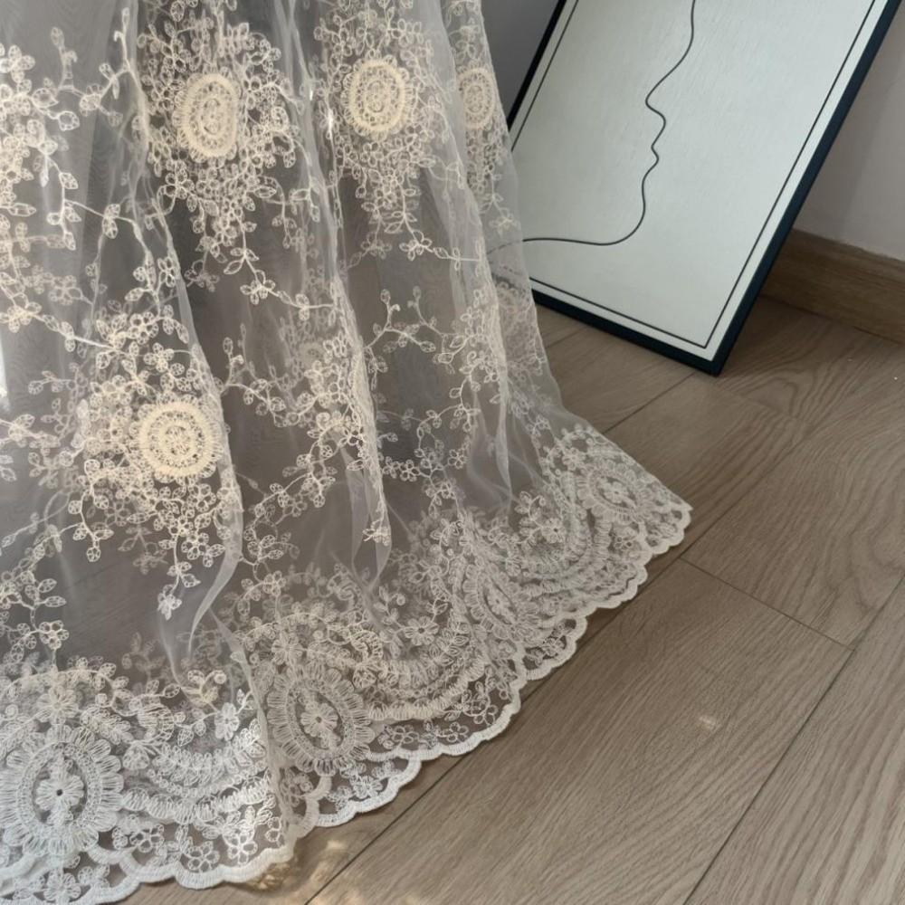 High Waist Safety Skirt Petticoat Long Mesh Underskirt Slips Dress  Decoration