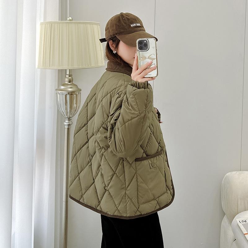 Women's Cotton-padded Clothes, New Fashionable Loose and Versatile Short Cotton-padded Jackets, Winter Women's Coats