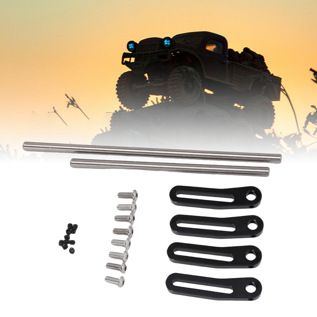 Metal Front Rear Modular Bumper Fit for 1Celsius10 RC Crawler Chassis Alloy Mount Set
