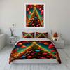 Festive Wonderland of Joy. Bedding Sets Duvet Covers Pillowcases(1* Duvet Cover 2* Pillowcases Without Duvet Insert)