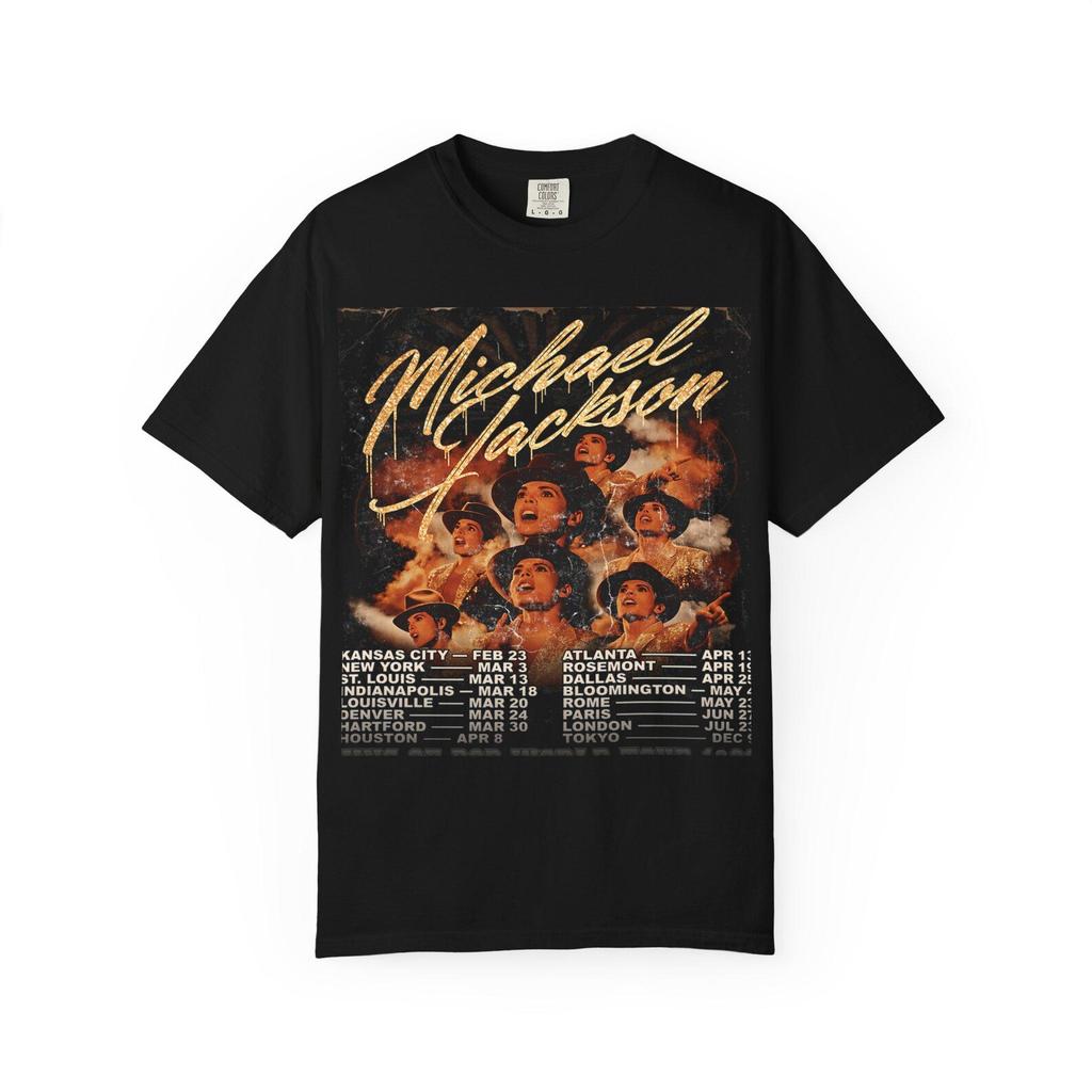 Michael Jackson King of Pop Tour Vintage T-Shirt