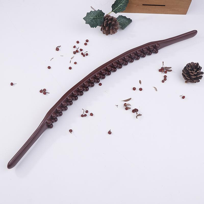 37 Perline Universale Massaggio Schiena Tendini Raschiamento Bastone Punto Trattamento Gua Sha Rilassamento Terapia Strumento Massaggiatore Addominale(Plastica)