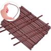 Three Hole Disposable Coffee Straw Stirring Rod for Hot Drinks, Small Straw Independently Packaged 17CM Long For Party Festive