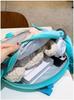 Hatsune Miku Plush Backpack Cute Cartoon Large Capacity Sweet Print Student Big Mouth One Shoulder Crossbody Backpack Gift