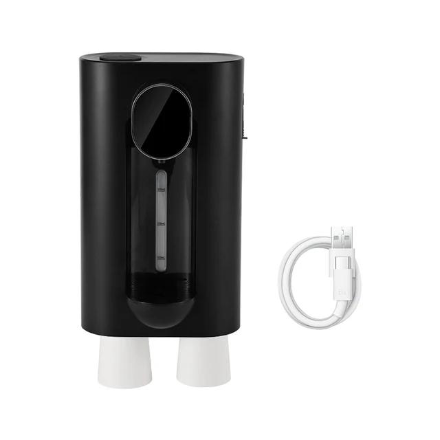 

540ML Automatic Mouthwash Dispenser with 2 Magnetic Cups Touchless USB Charging Wall Mounted Mouth Wash for Bathroom Kids Adults